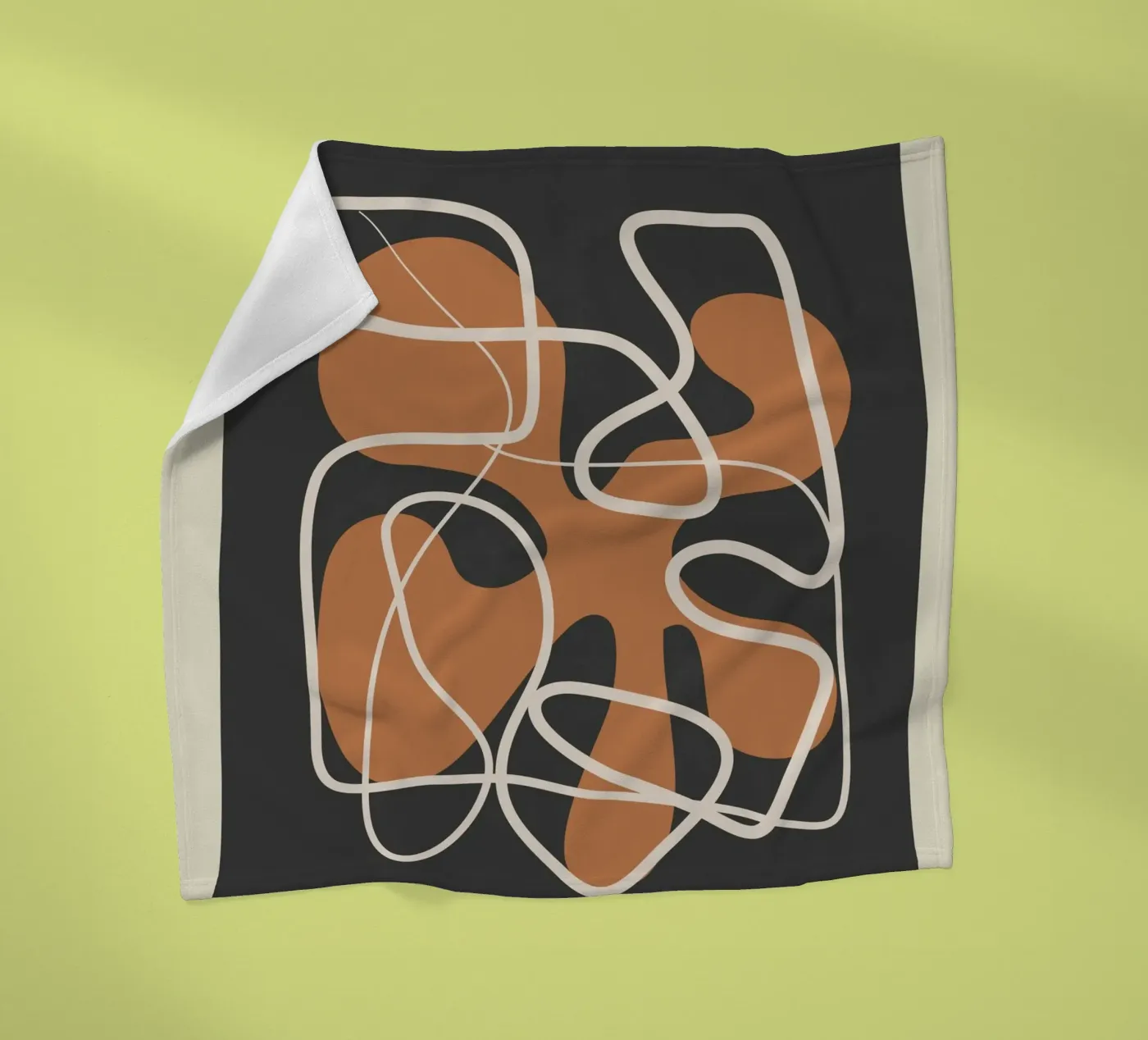 Spatial elegance fleece blanket by andreas12