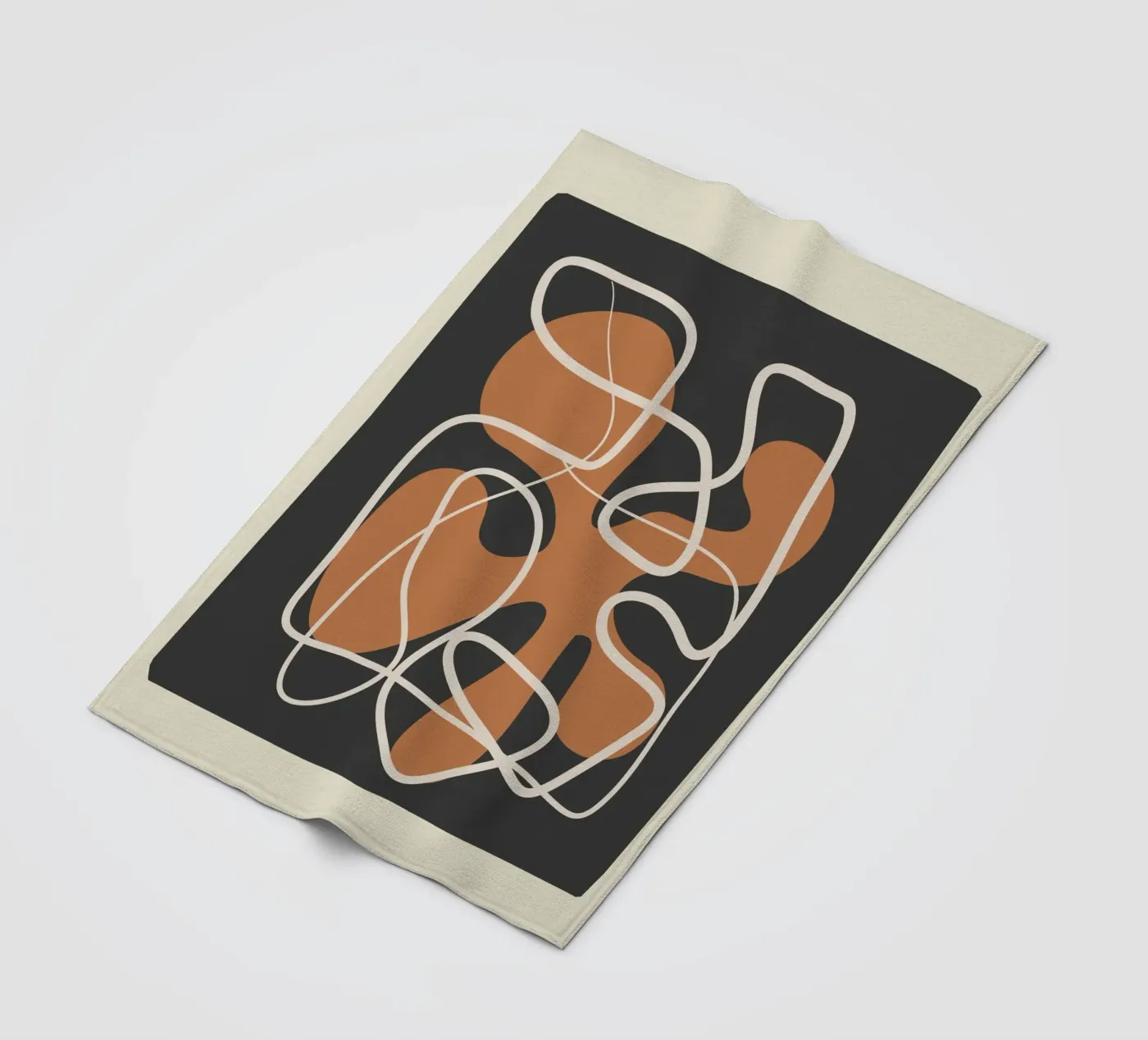 Spatial elegance fleece blanket by andreas12