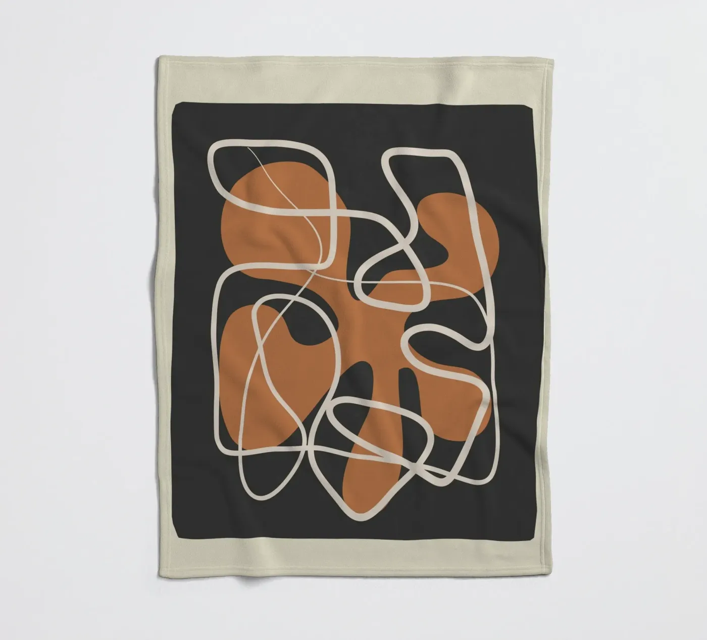 Spatial elegance fleece blanket by andreas12