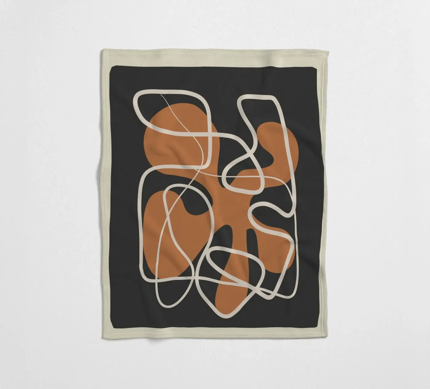 Spatial elegance fleece blanket by andreas12