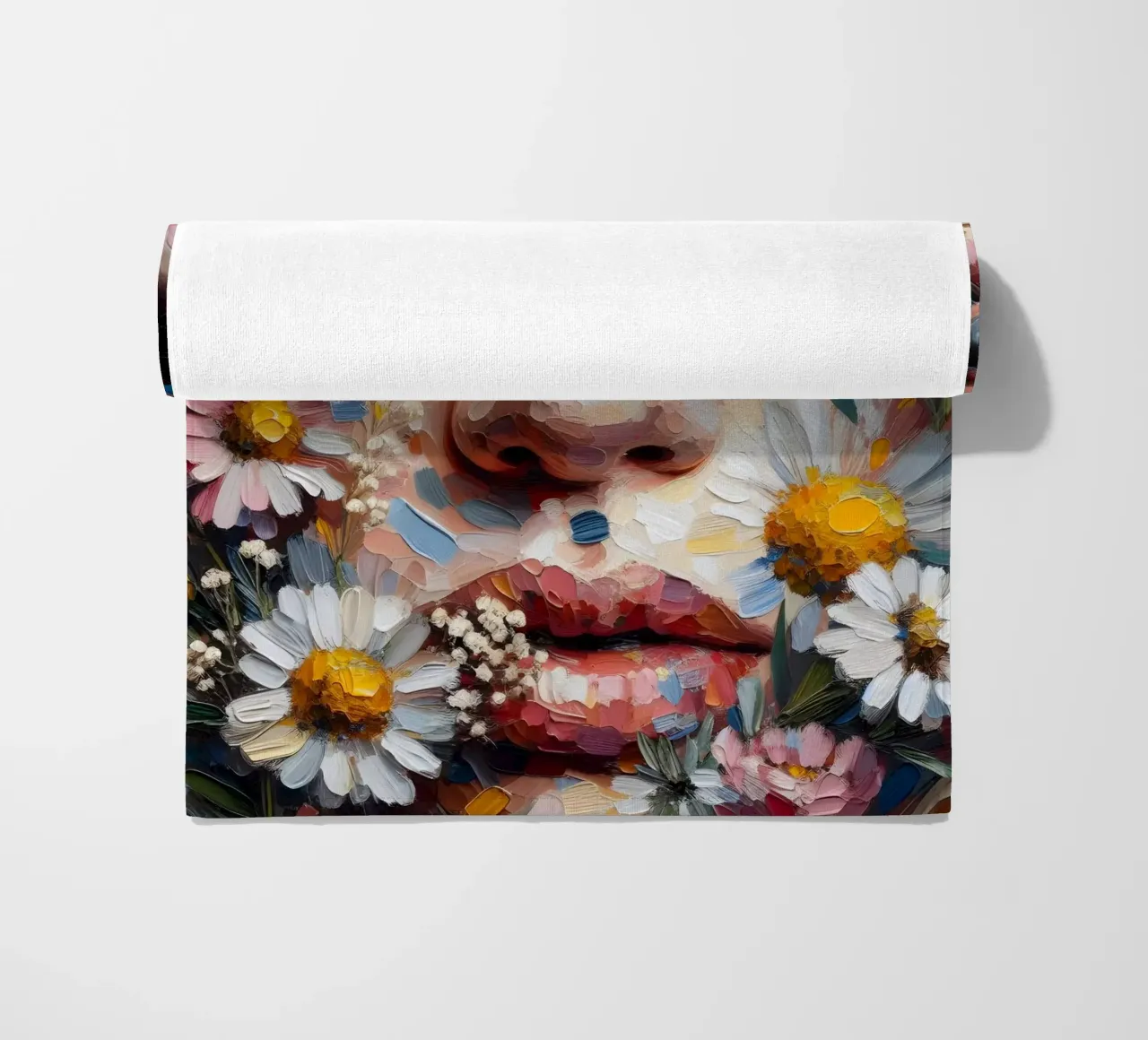 RITRATTO DI FIORI SELVATICI telo mare da ARTOMATIC