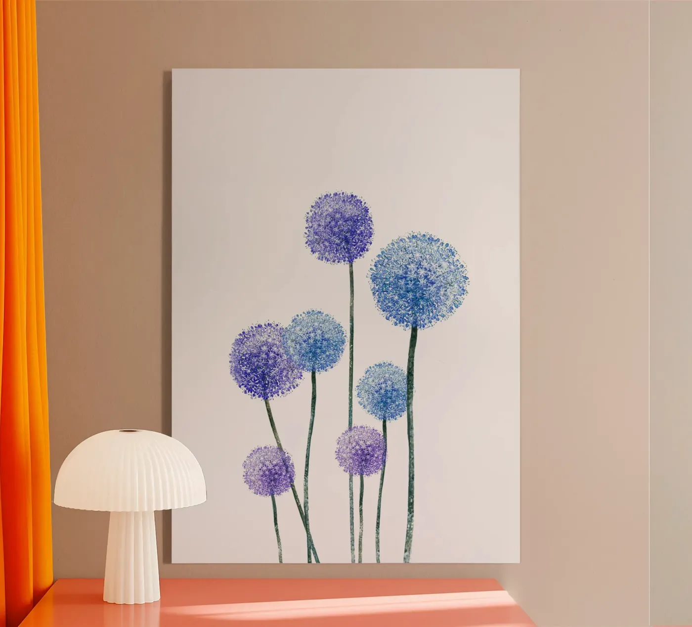 Dandelions acryl van andreas12