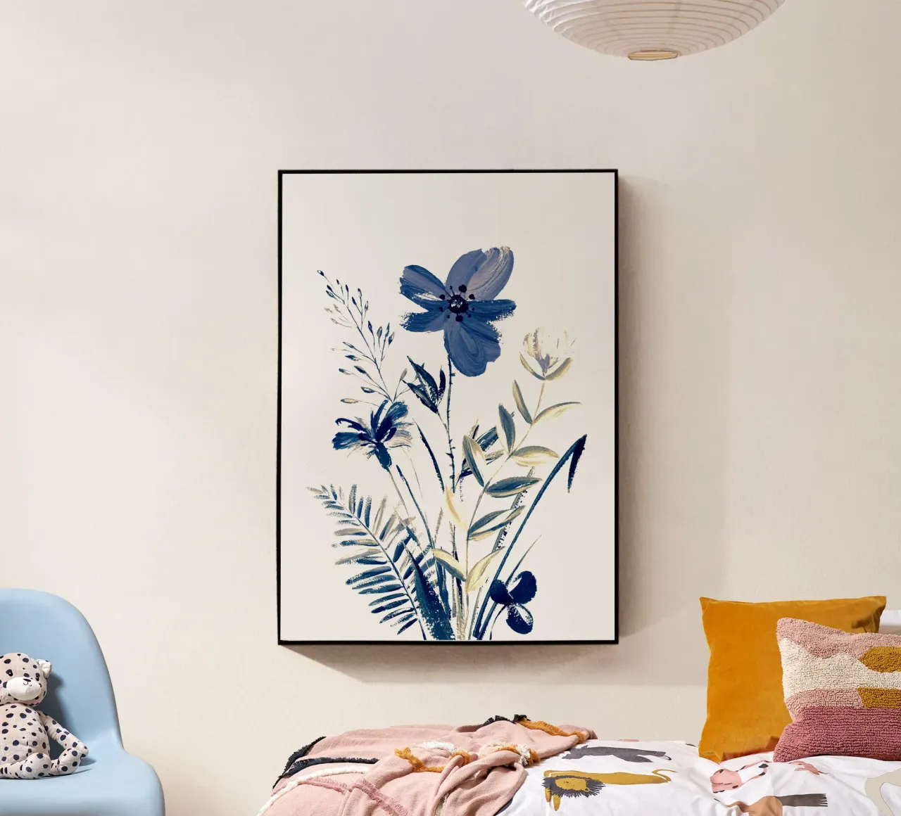 Blue flowers plexiglass da andreas12