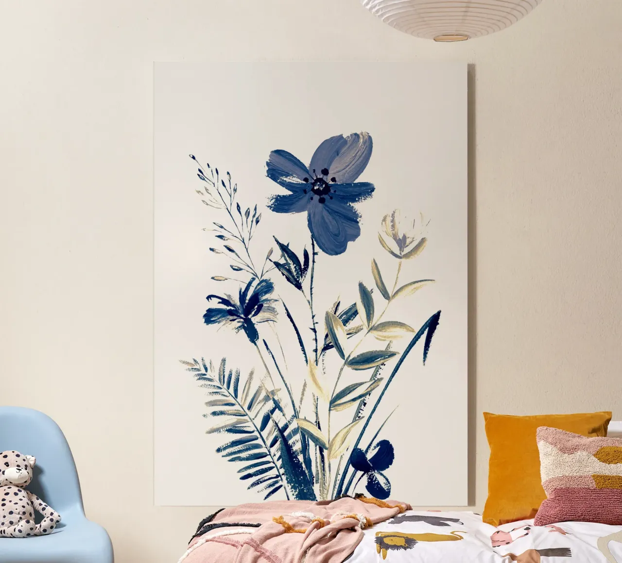 Blue flowers plexiglass da andreas12