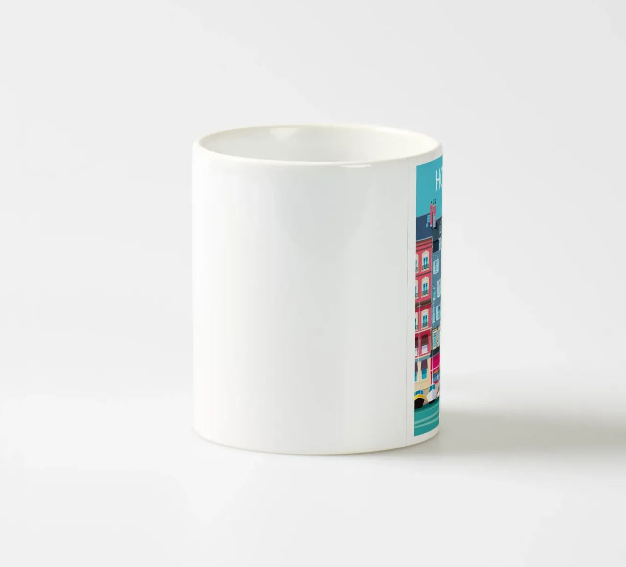 Honfleur tazza in ceramica da Raphaël Delerue