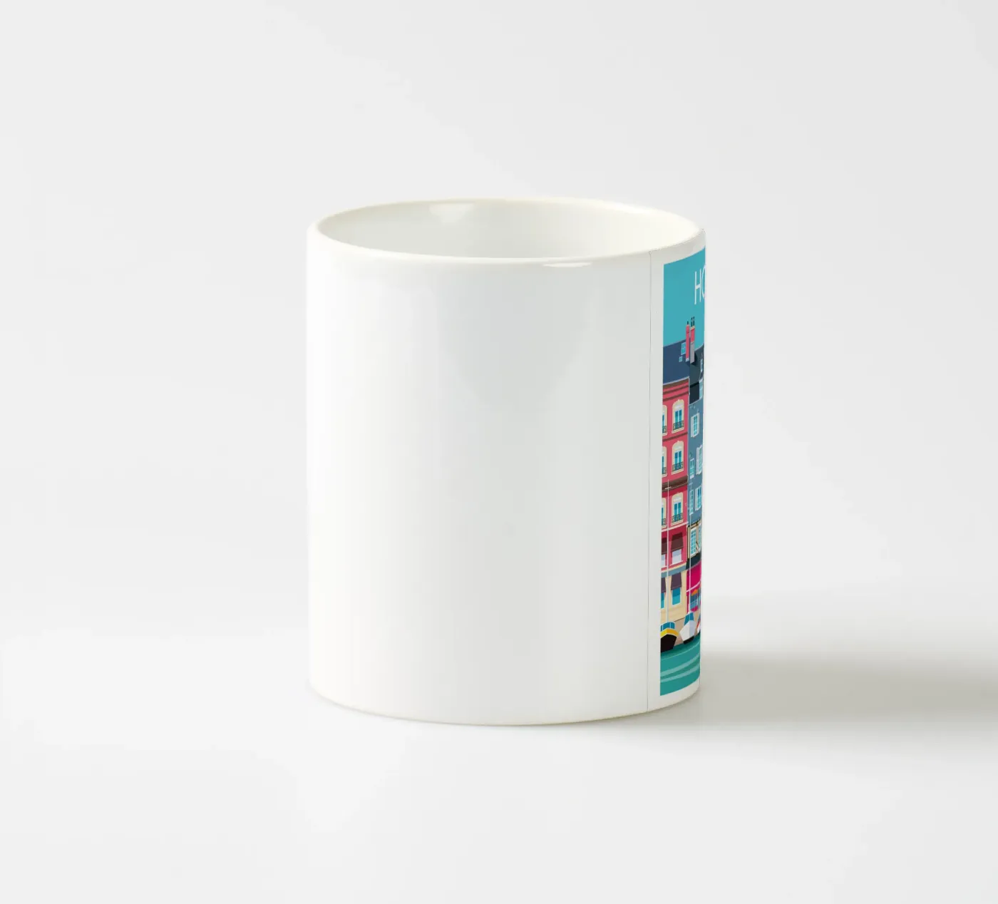 Honfleur ceramic mug by Raphaël Delerue