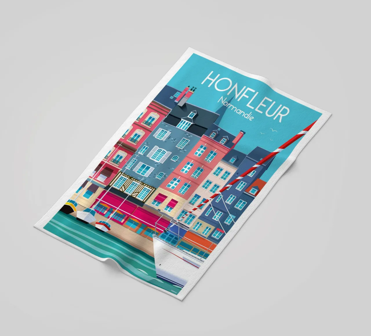 Honfleur telo mare da Raphaël Delerue