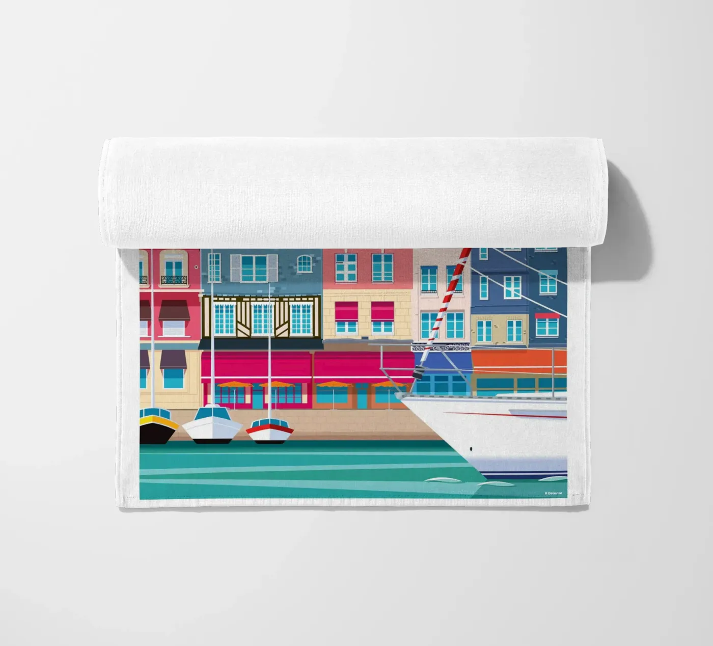 Honfleur telo mare da Raphaël Delerue