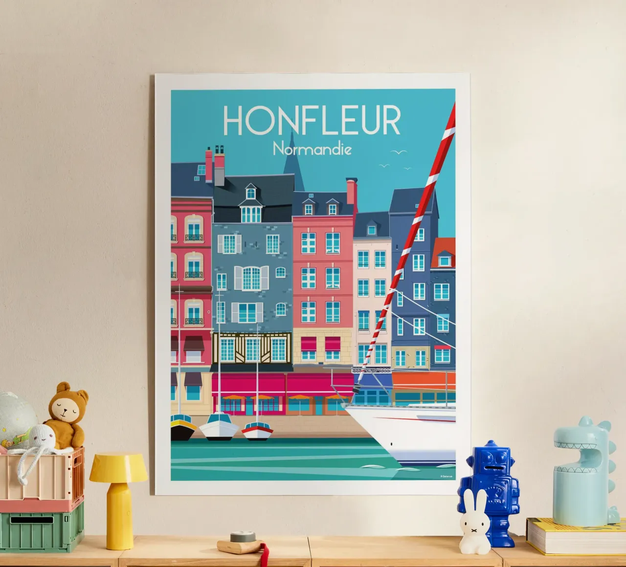 Honfleur plexiglass da Raphaël Delerue