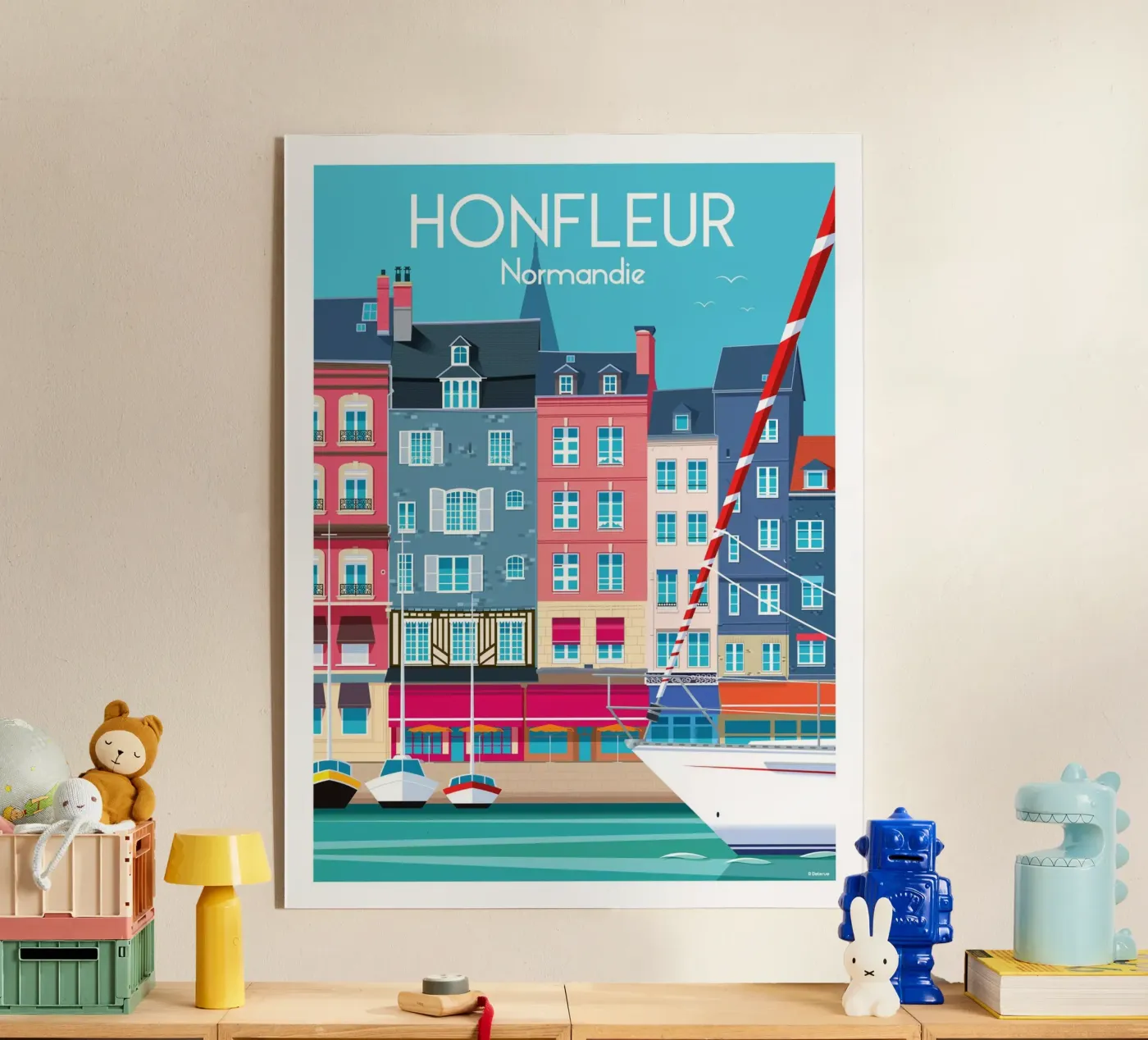 Honfleur plexiglass da Raphaël Delerue