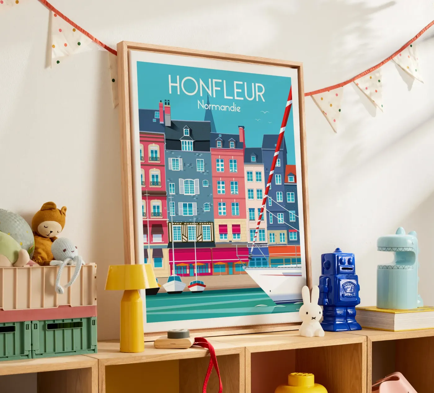 Honfleur tela da Raphaël Delerue