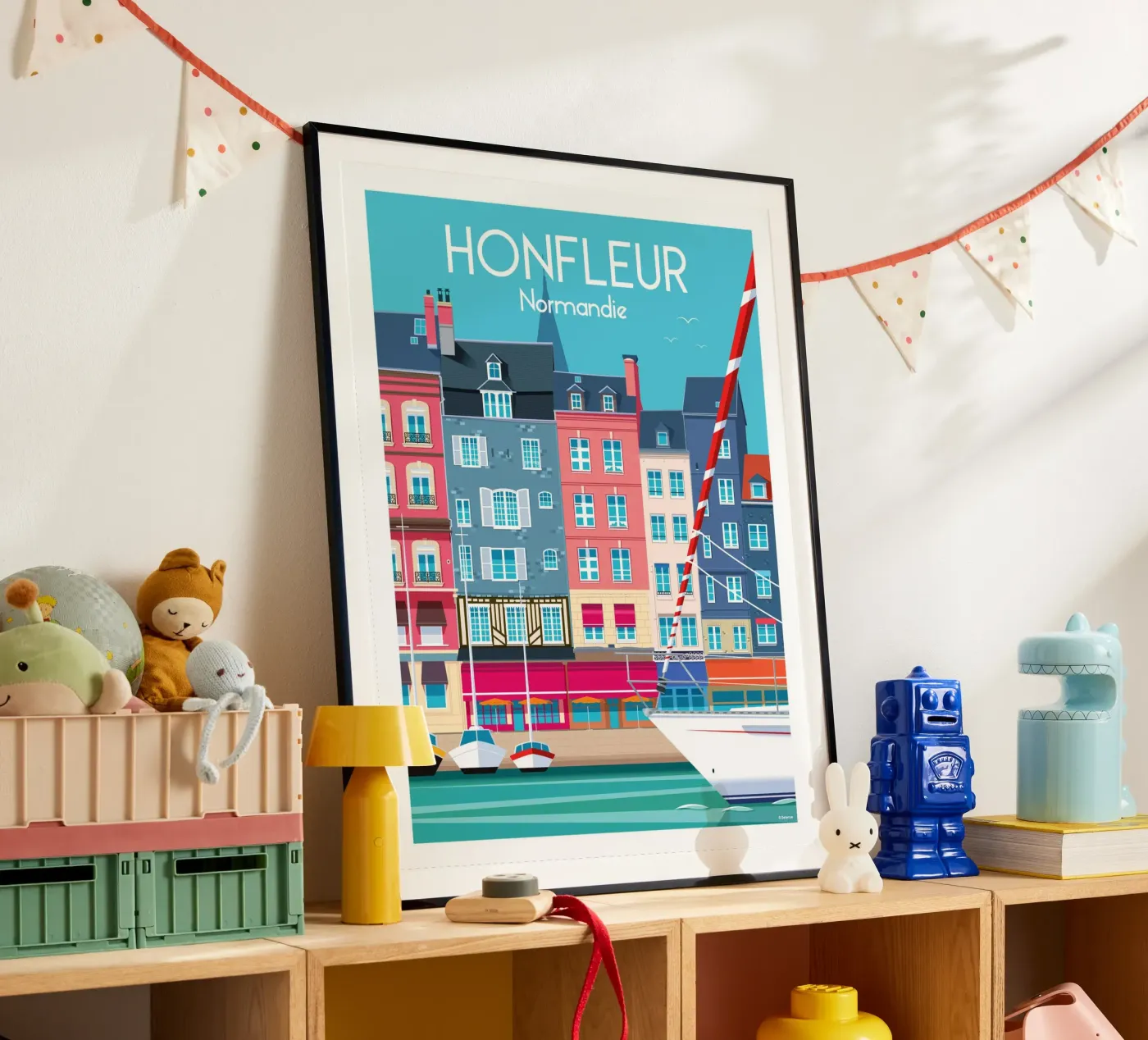 Honfleur poster da Raphaël Delerue