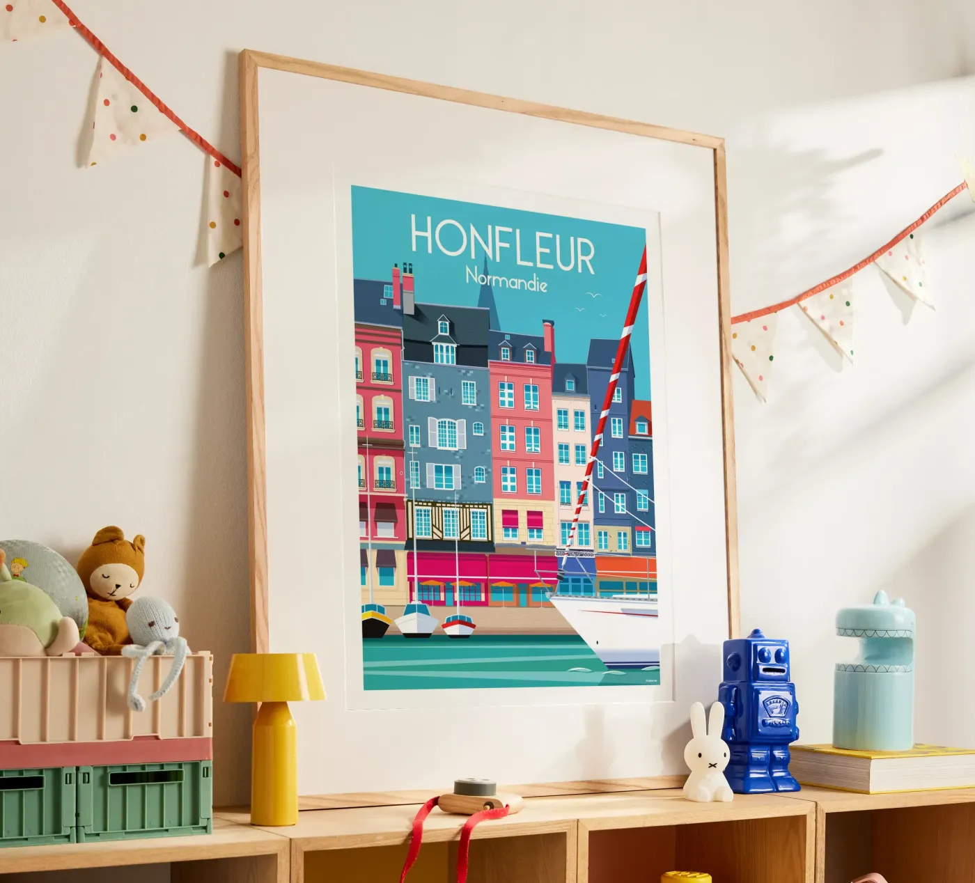 Honfleur poster da Raphaël Delerue