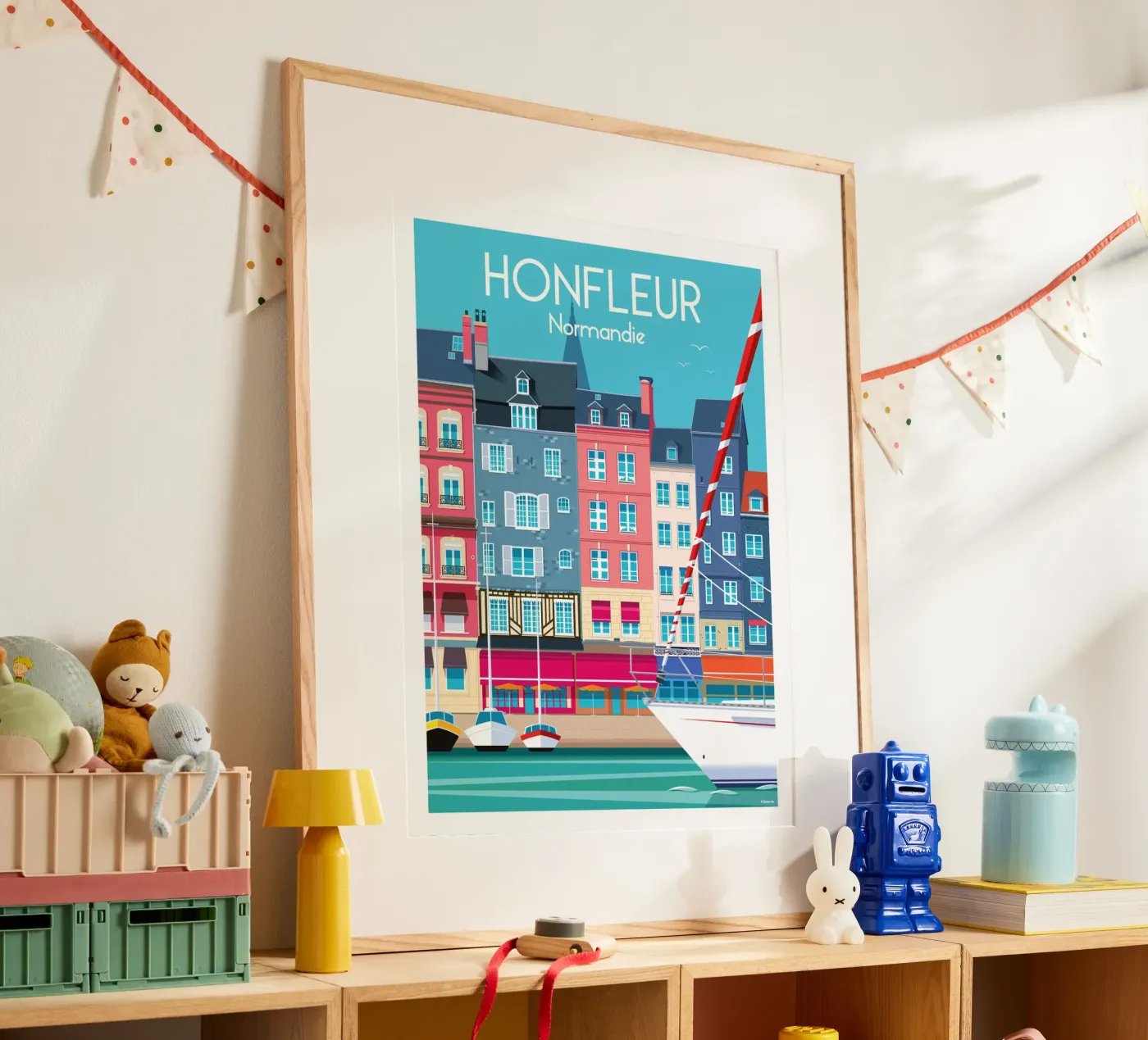 Honfleur poster de Raphaël Delerue