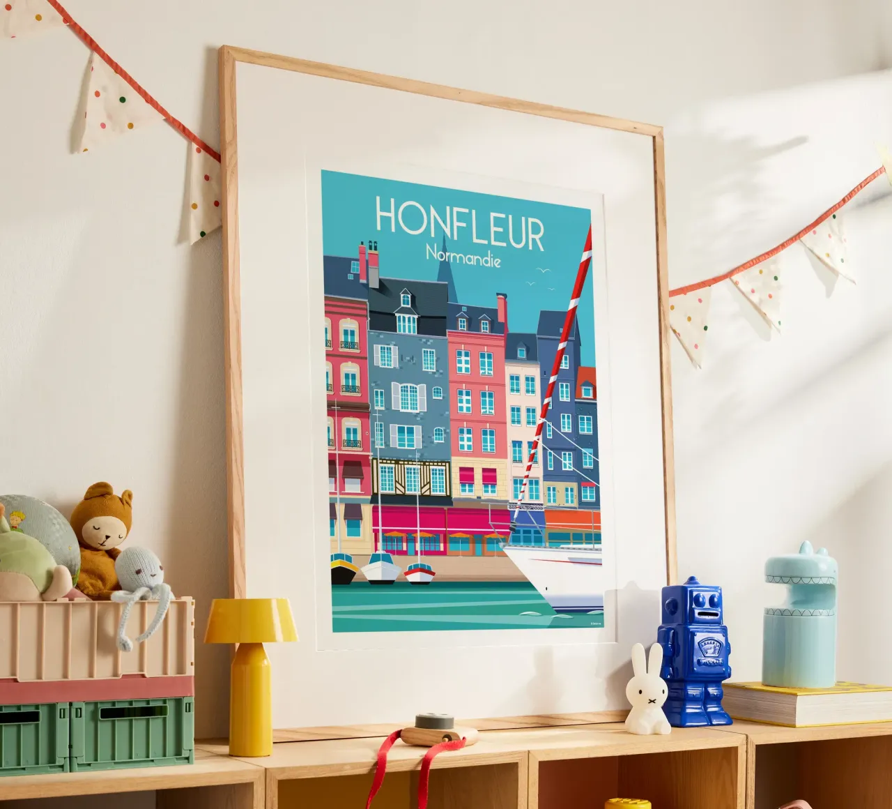 Honfleur poster da Raphaël Delerue