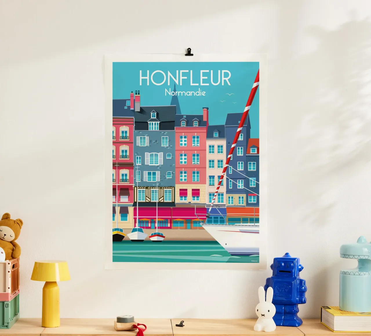 Honfleur poster da Raphaël Delerue