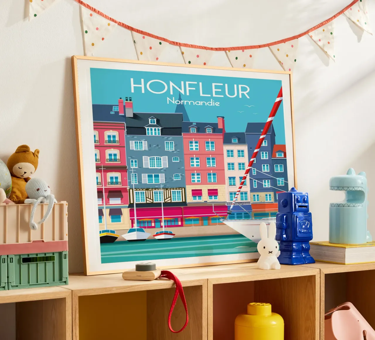 Honfleur poster da Raphaël Delerue