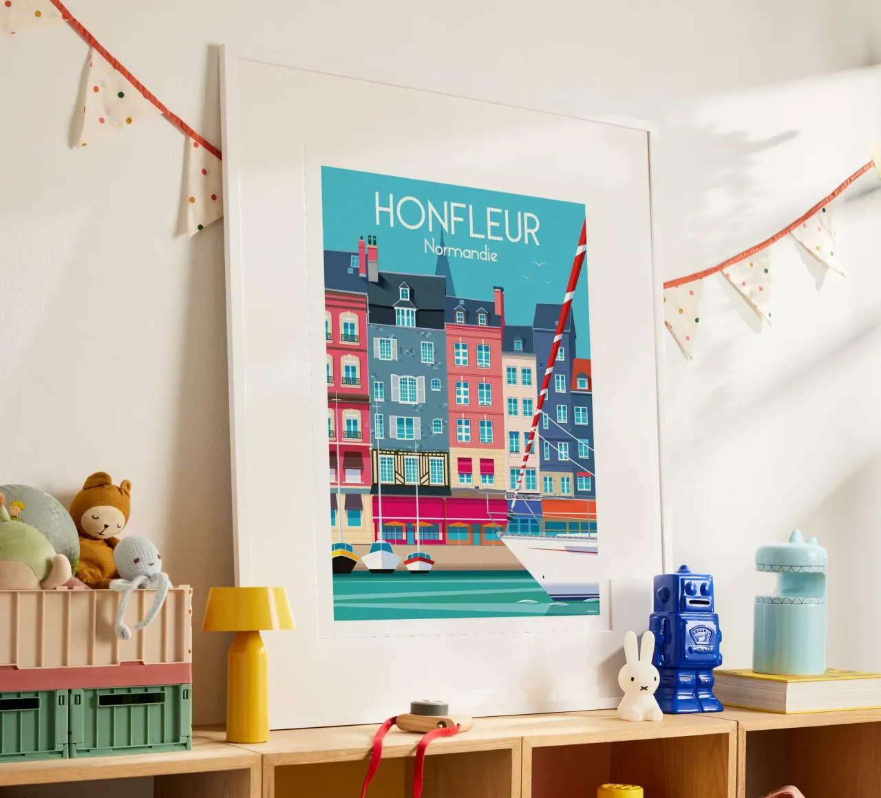 Honfleur poster da Raphaël Delerue