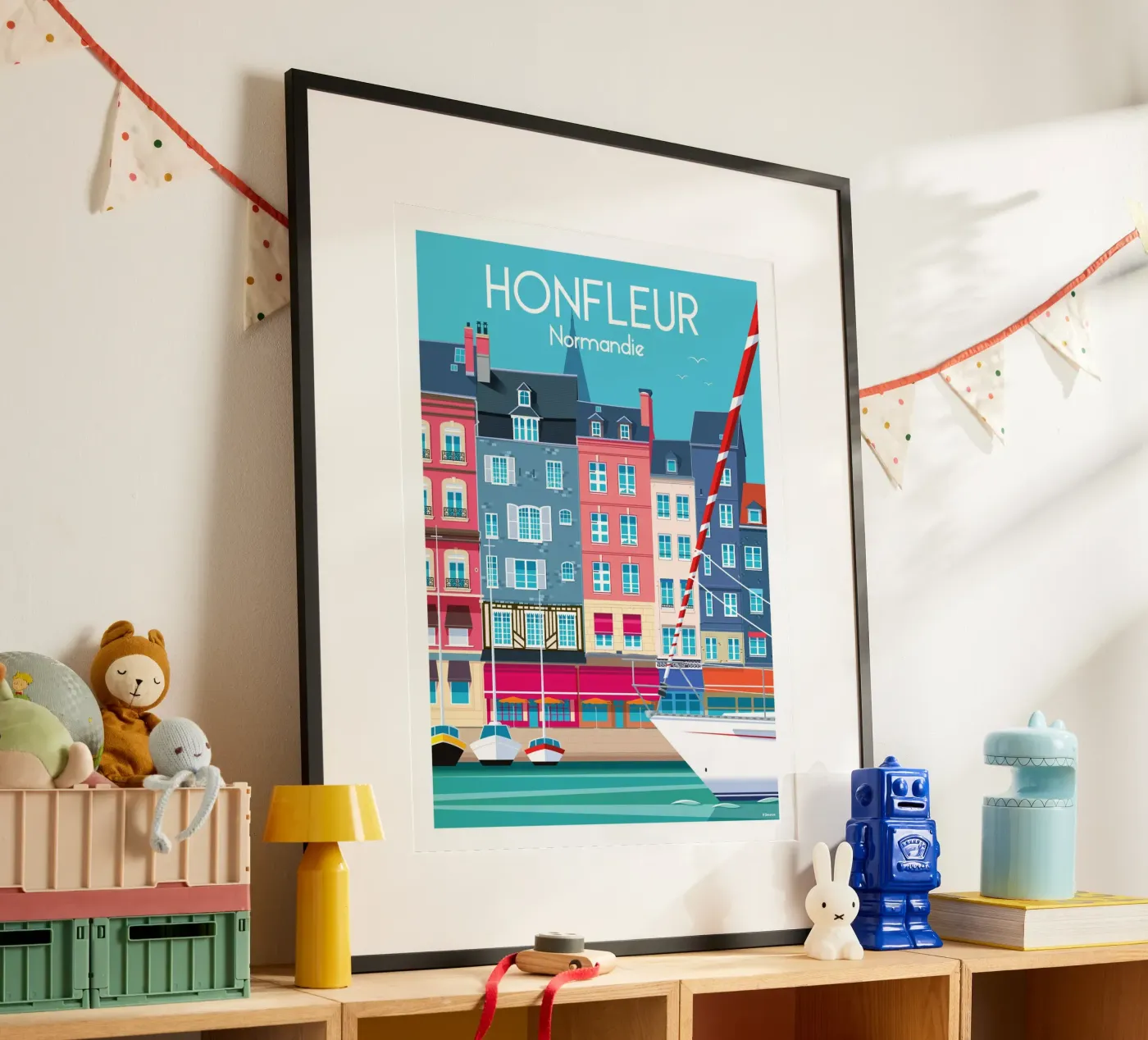Honfleur poster da Raphaël Delerue