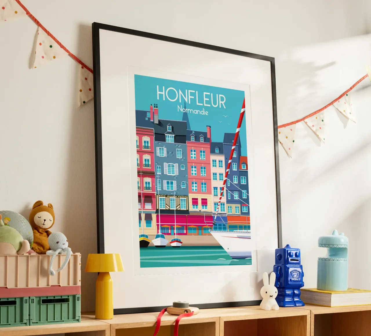 Honfleur poster da Raphaël Delerue