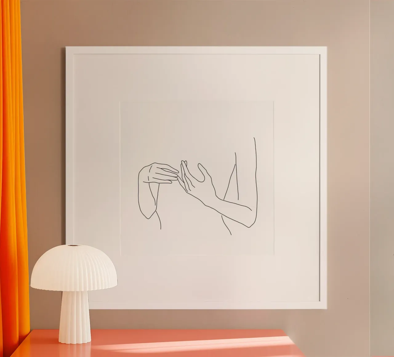 Line Hands poster da andreas12