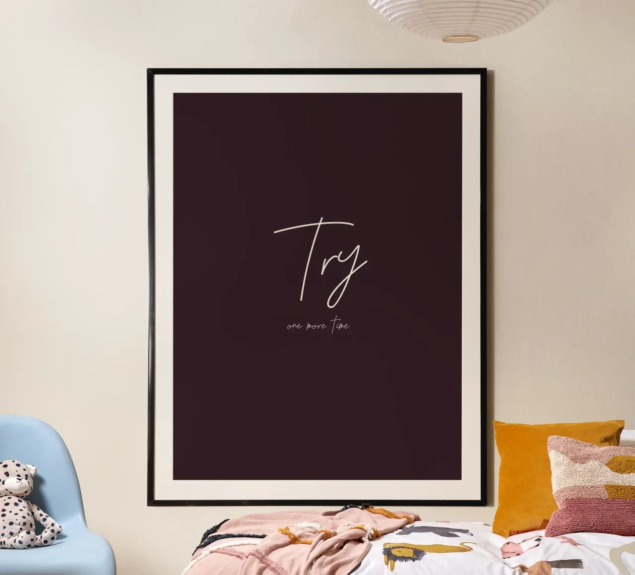 Try One More Time poster by Between Lines