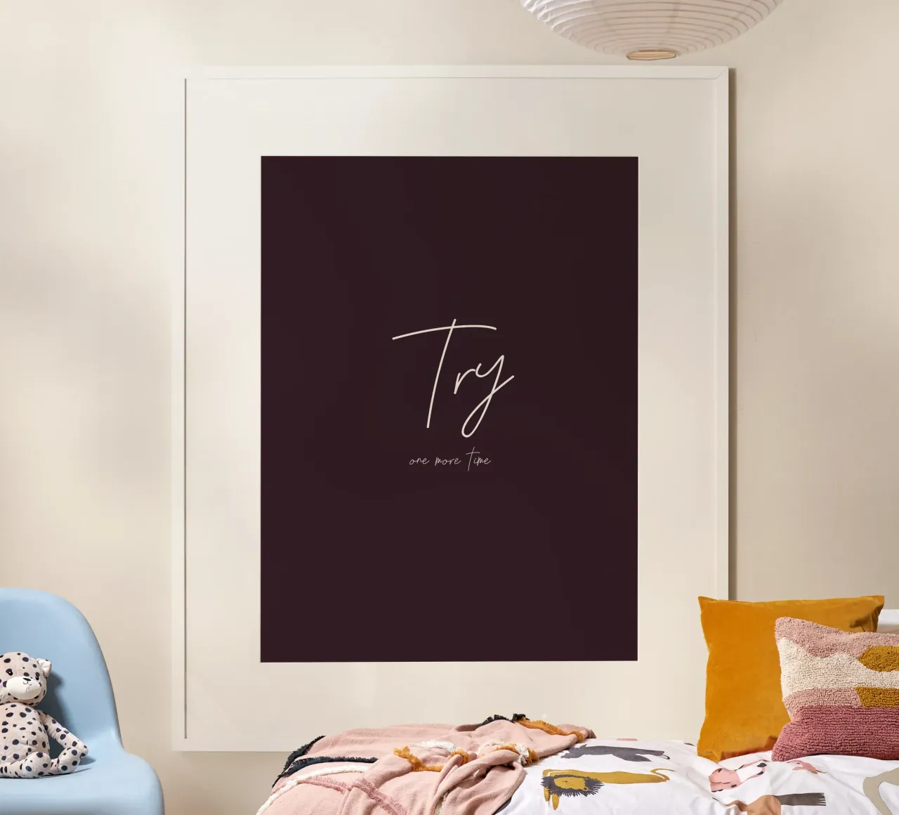 Try One More Time poster by Between Lines