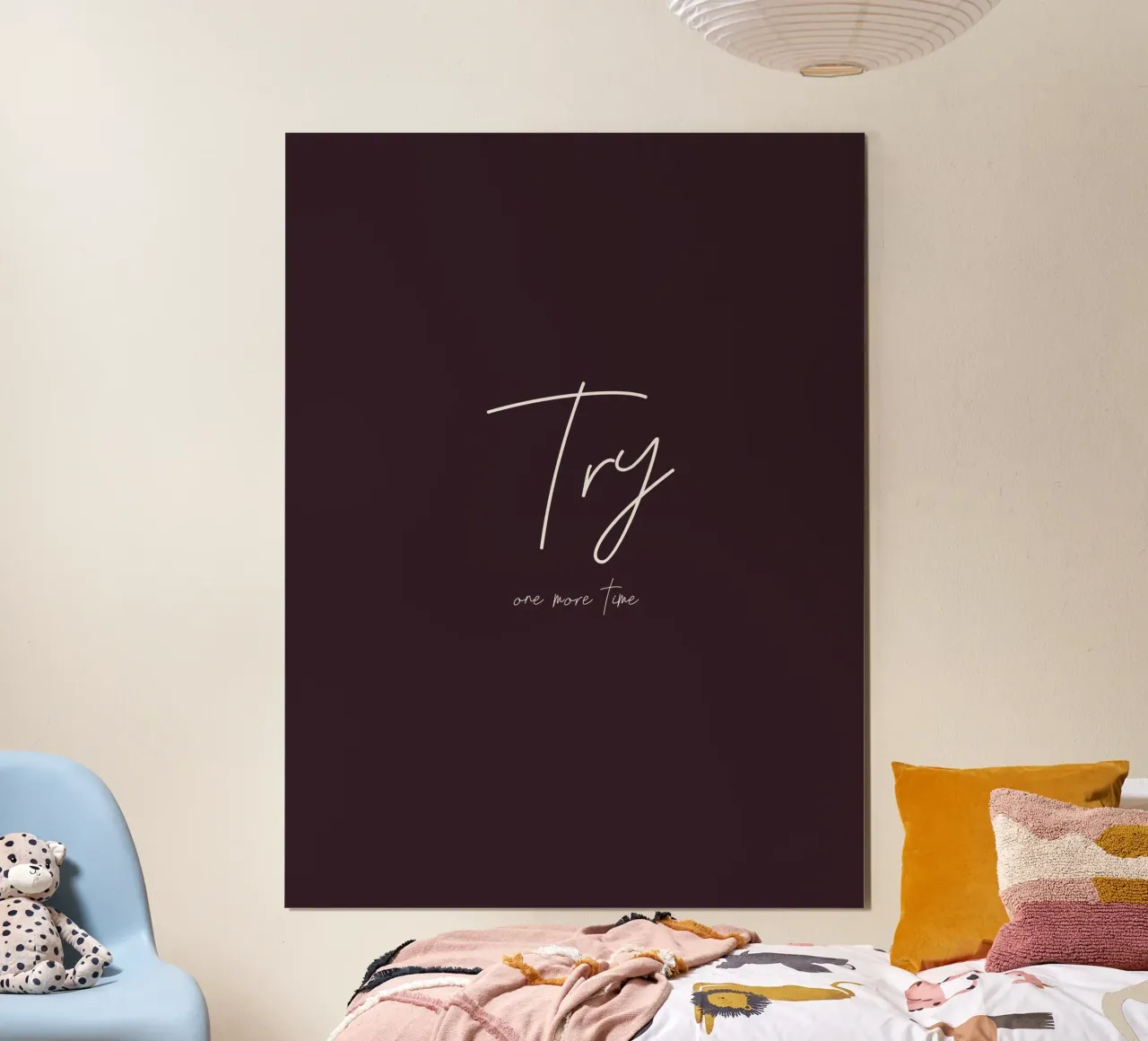 Try One More Time poster by Between Lines