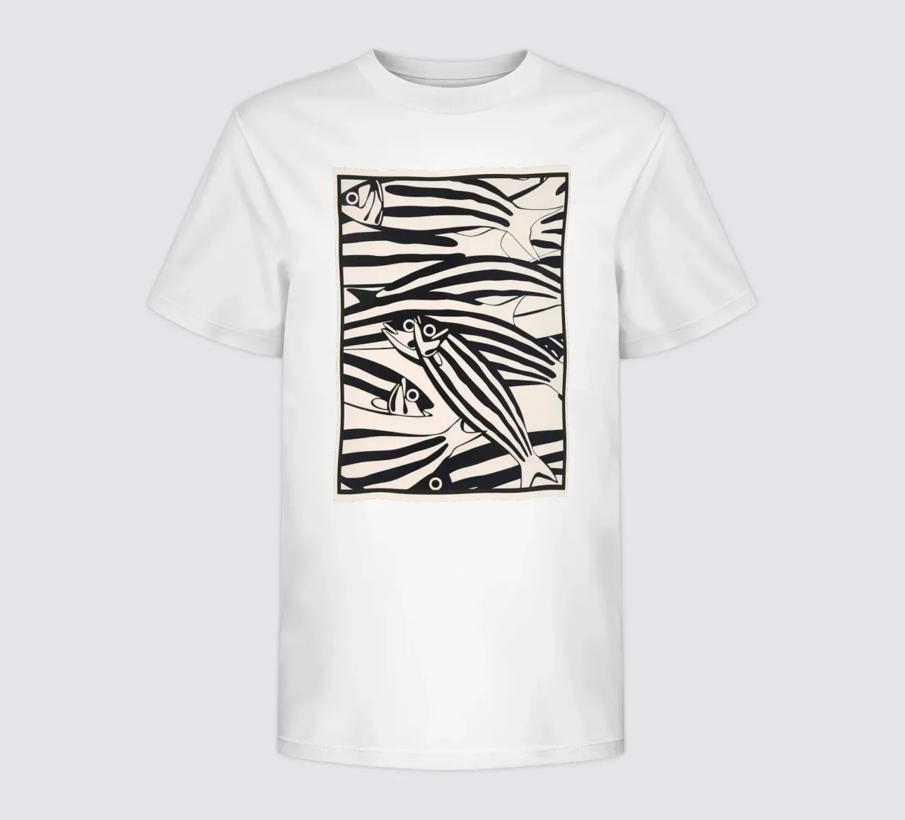 Abstract Fish Pattern t-shirt bambini da andreas12