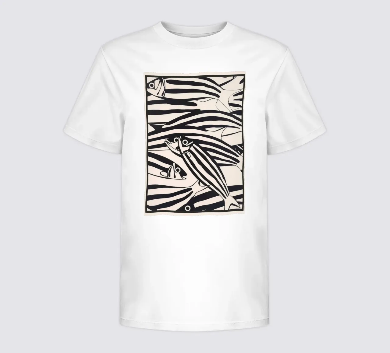 Abstract Fish Pattern t-shirt bambini da andreas12