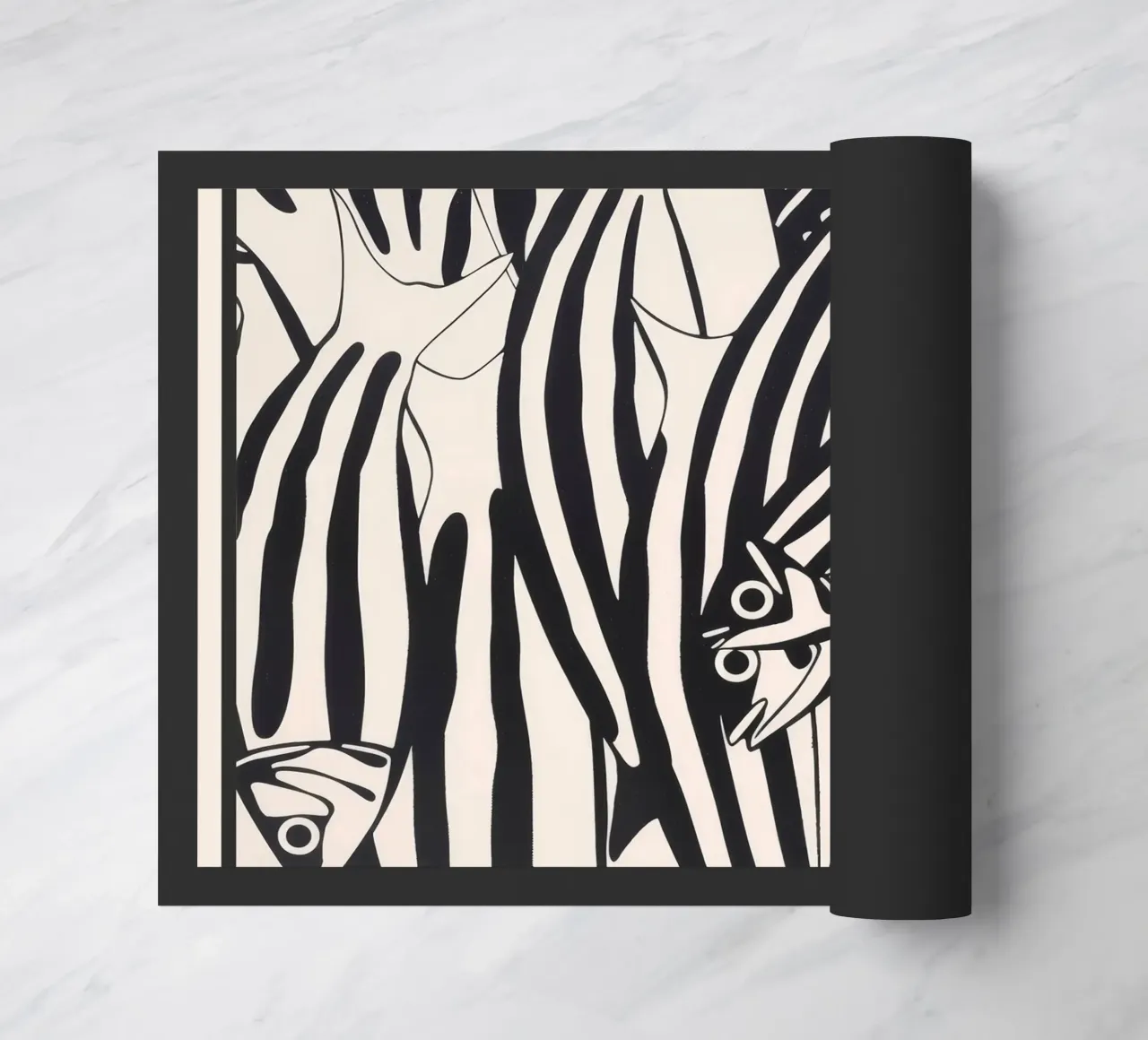 Abstract Fish Pattern Fußmatte von andreas12