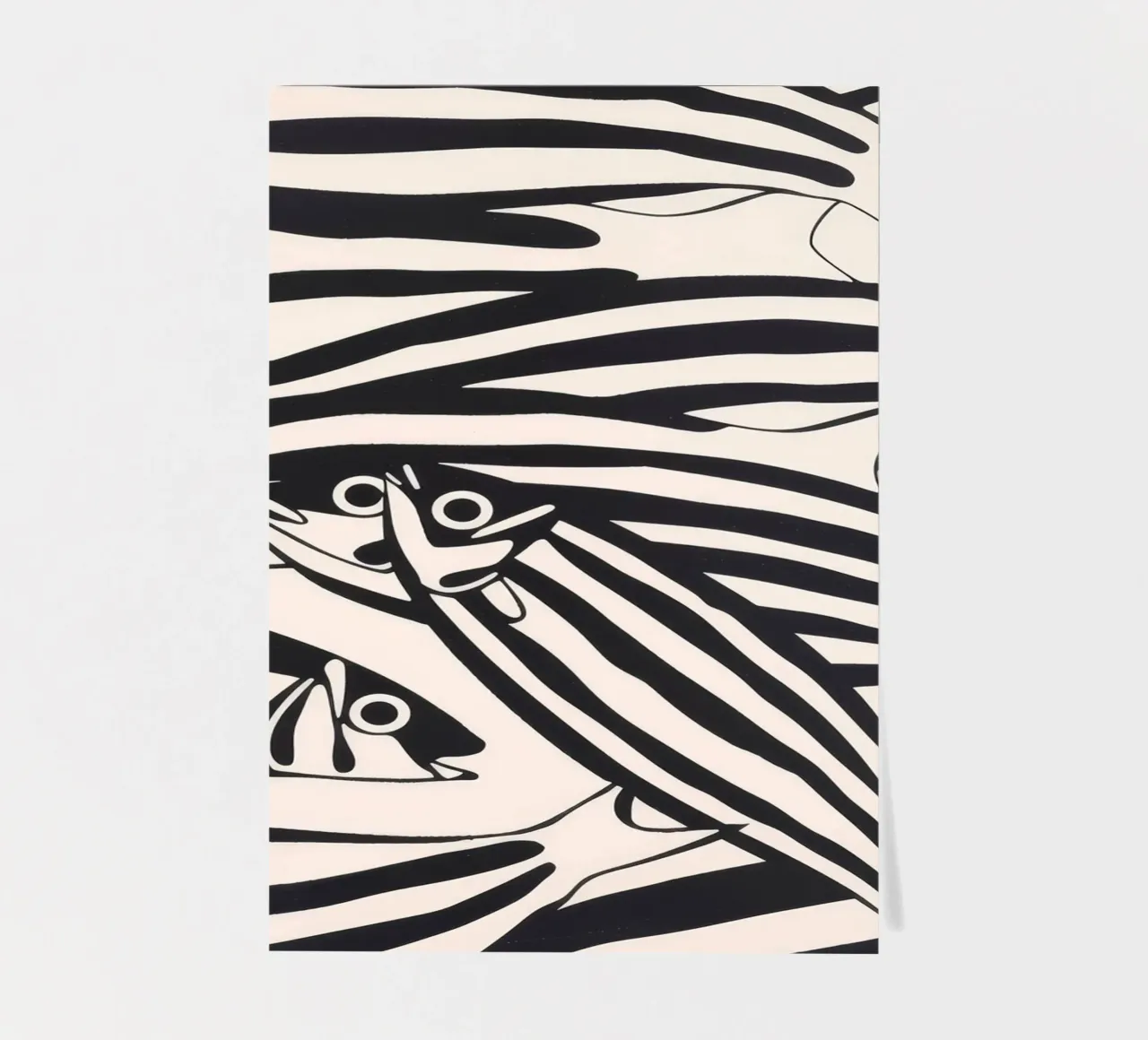 Abstract Fish Pattern sticker sheet by andreas12