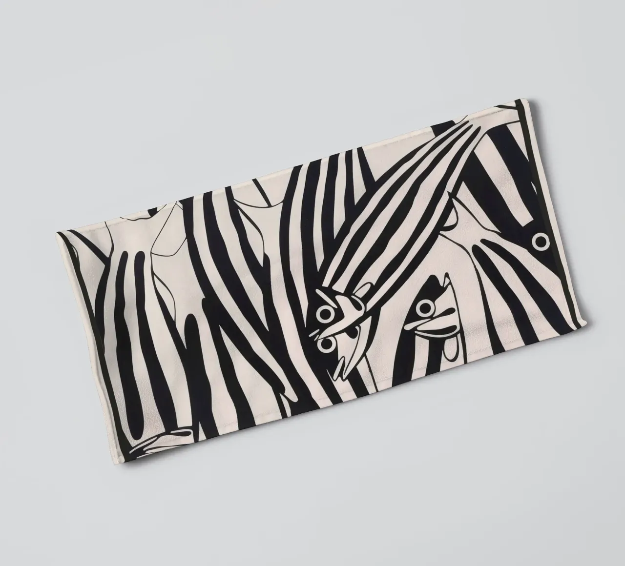 Abstract Fish Pattern towel by andreas12