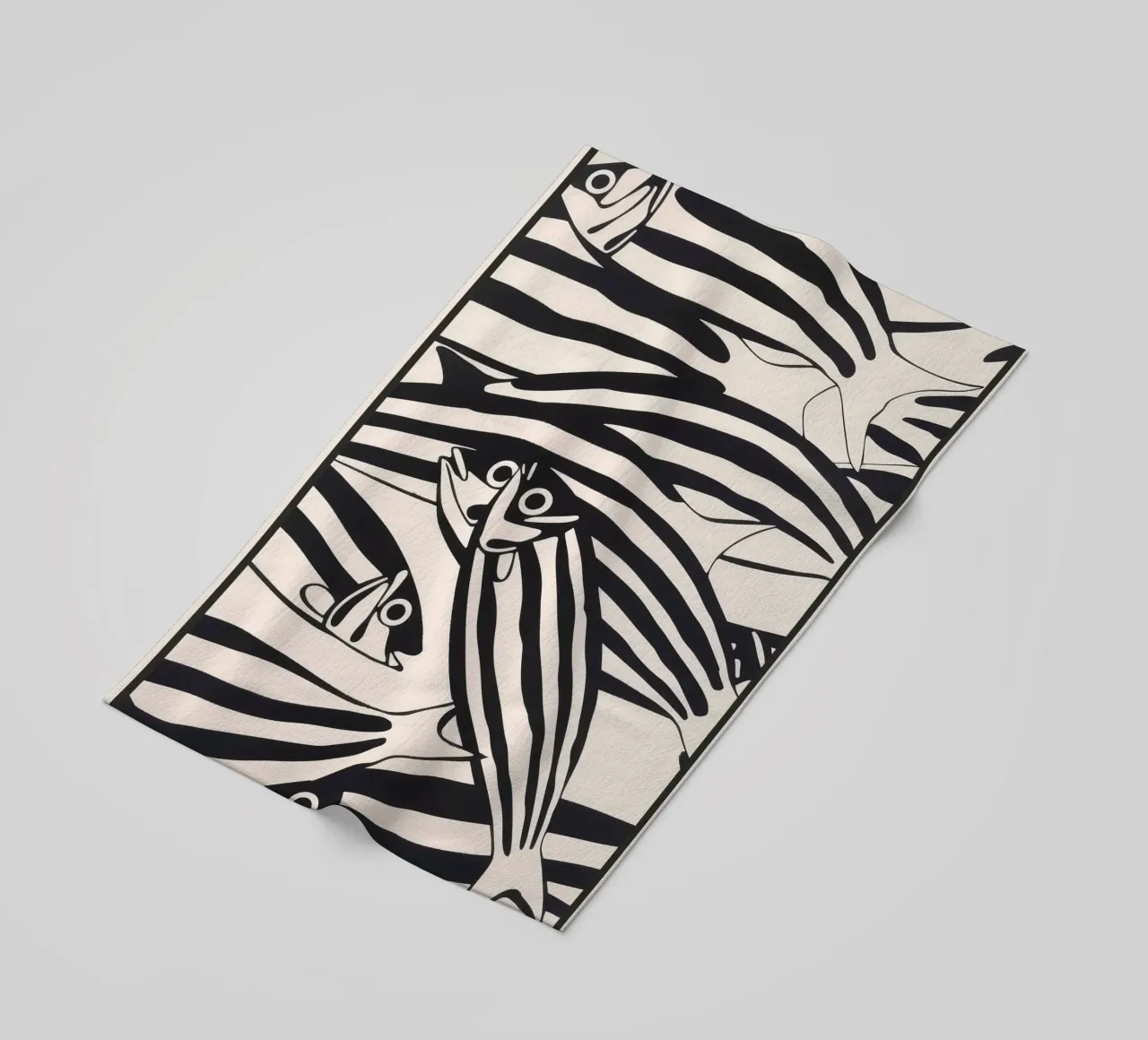 Abstract Fish Pattern telo mare da andreas12