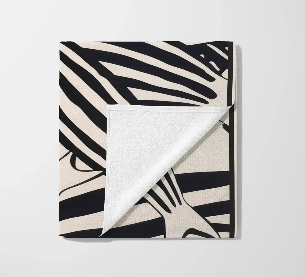 Abstract Fish Pattern beach towel by andreas12