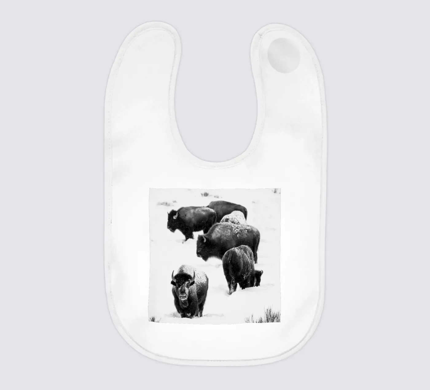 Winter Bison Herd bavaglino da andreas12