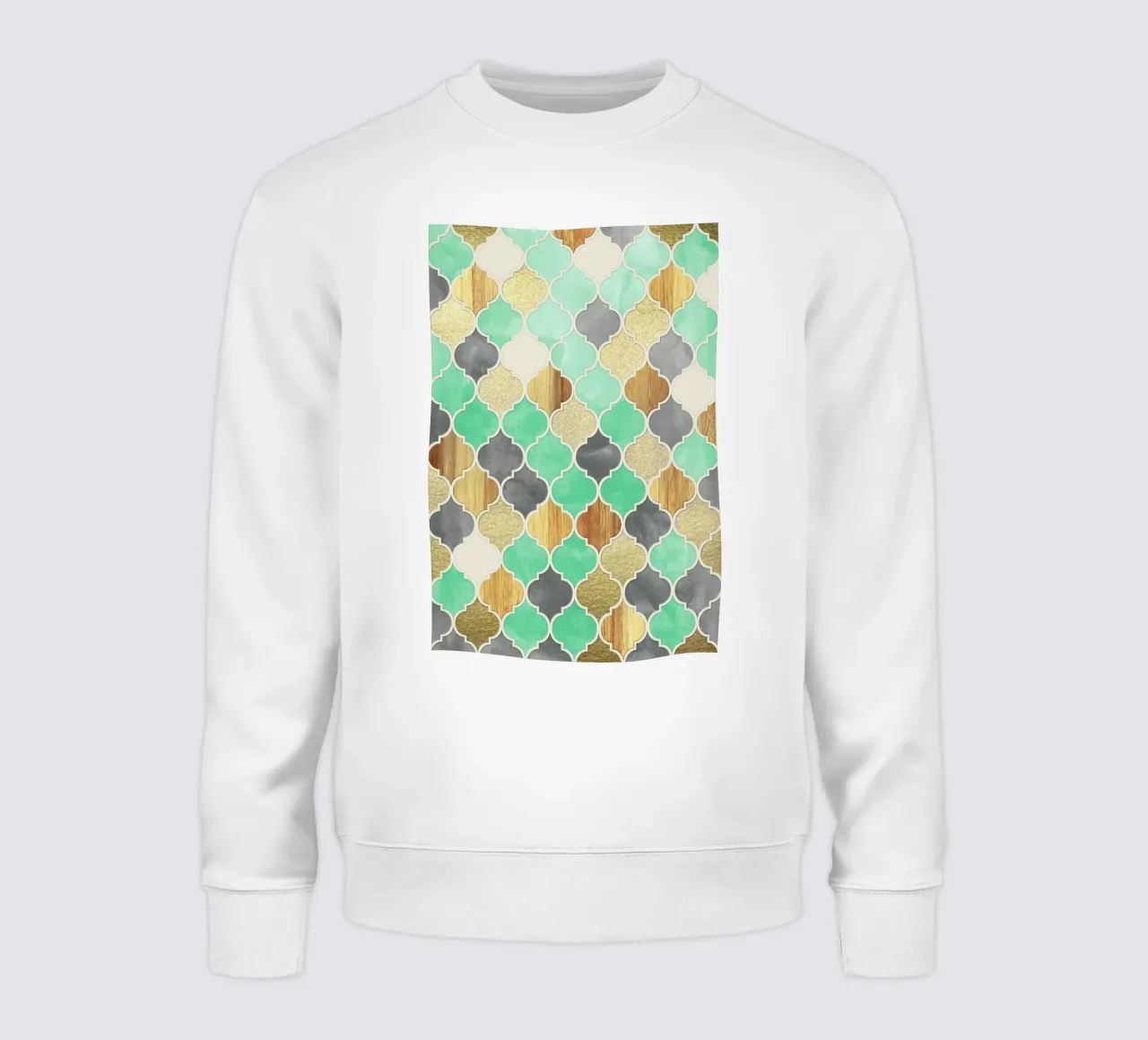 Textured Moroccan Pattern felpa da Micklyn Le Feuvre