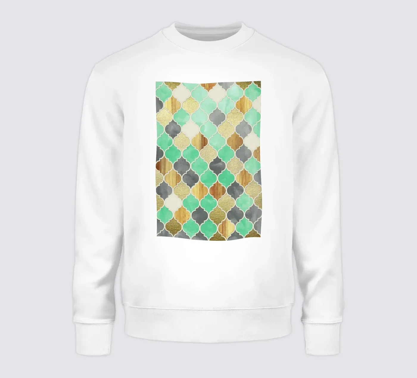 Textured Moroccan Pattern felpa da Micklyn Le Feuvre