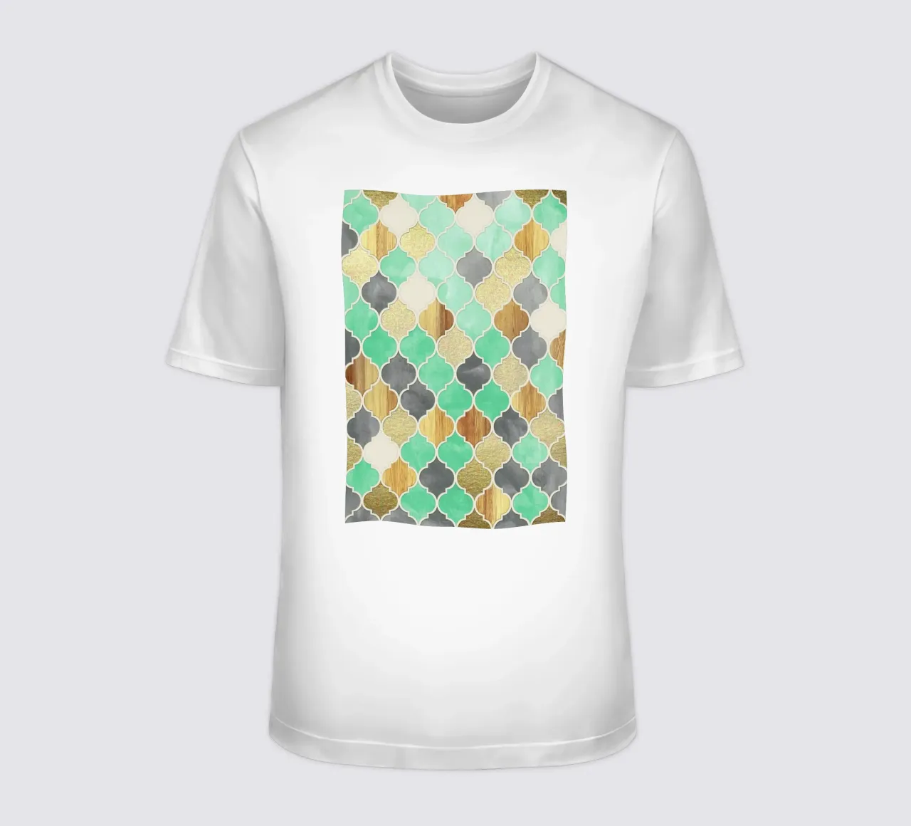 Textured Moroccan Pattern t-shirt da Micklyn Le Feuvre