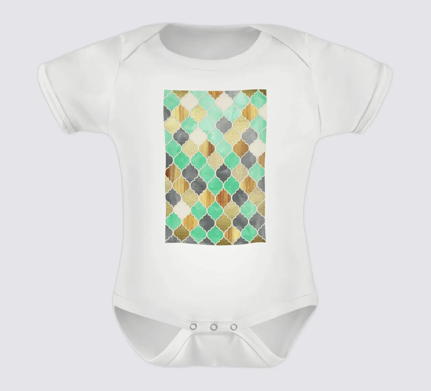 Textured Moroccan Pattern body bébé de Micklyn Le Feuvre