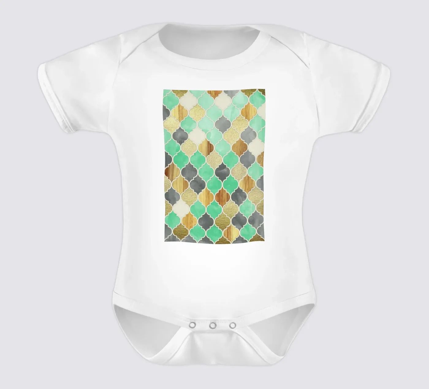 Textured Moroccan Pattern body bébé de Micklyn Le Feuvre