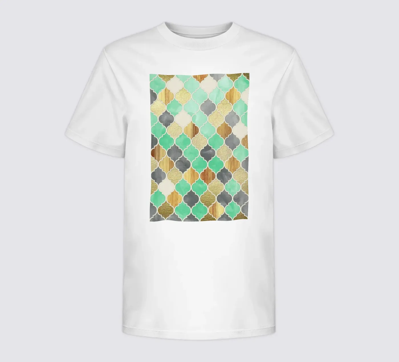 Textured Moroccan Pattern t-shirt bambini da Micklyn Le Feuvre
