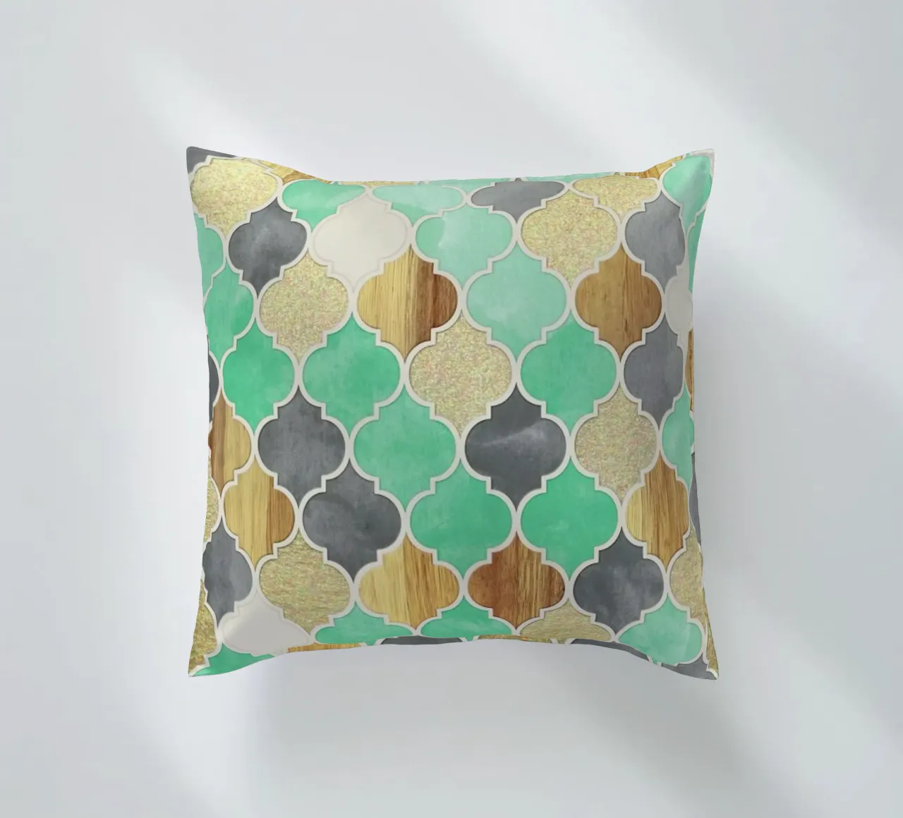 Textured Moroccan Pattern cuscino da Micklyn Le Feuvre