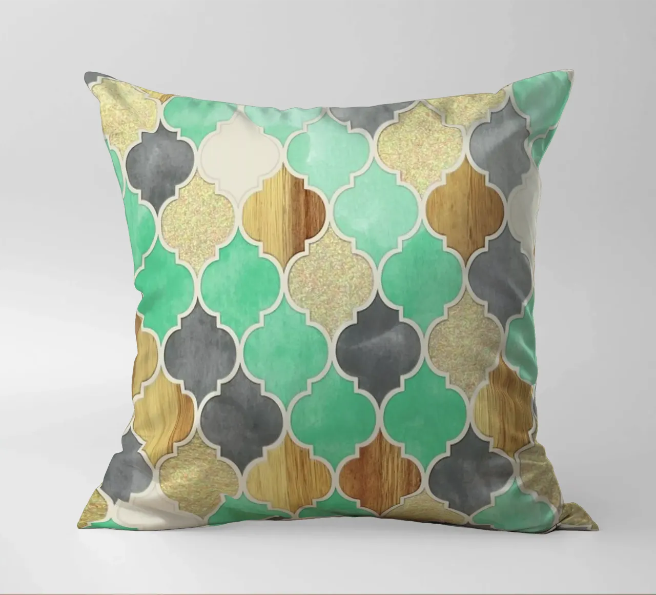 Textured Moroccan Pattern cuscino da Micklyn Le Feuvre