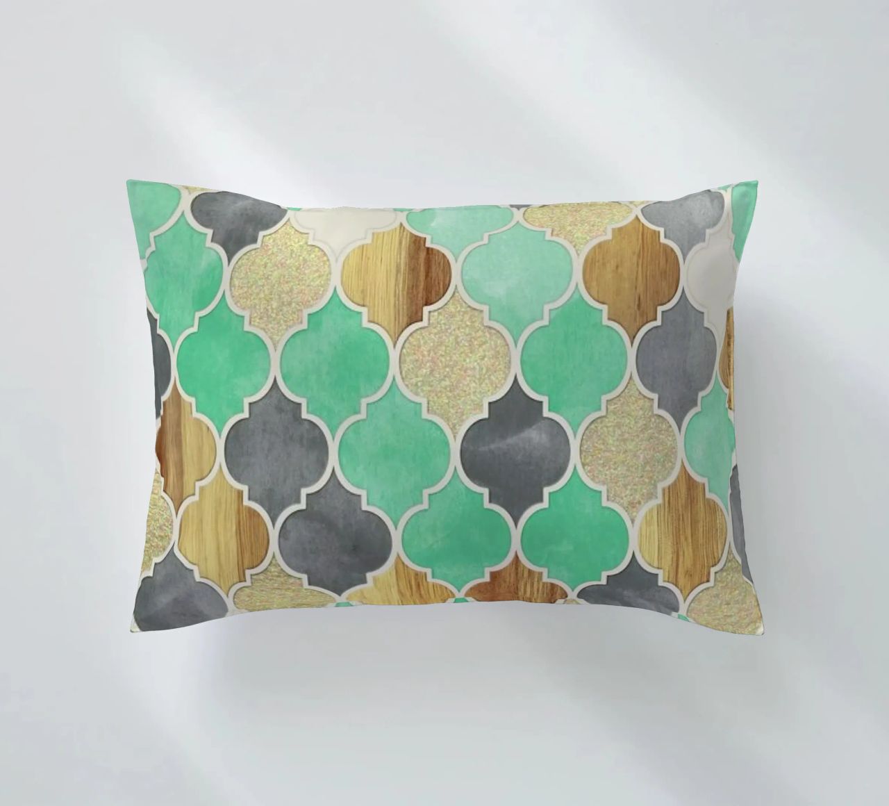 Textured Moroccan Pattern cuscino da Micklyn Le Feuvre