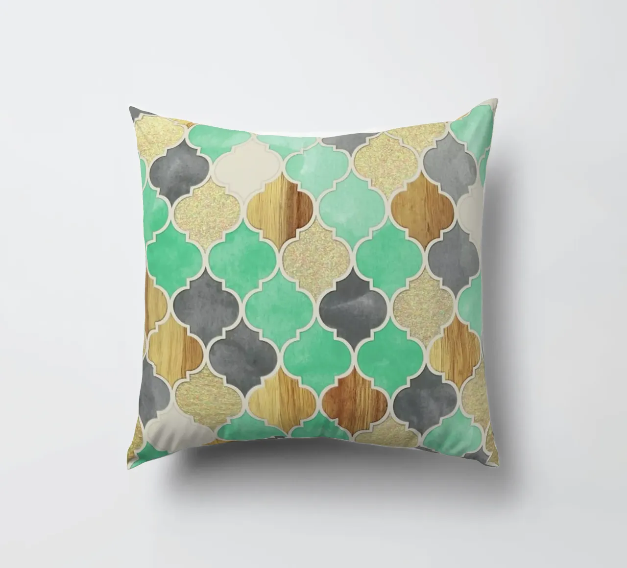 Textured Moroccan Pattern cuscino da Micklyn Le Feuvre