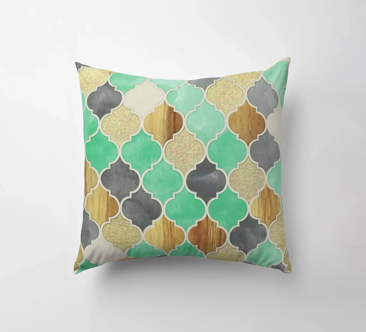 Textured Moroccan Pattern cuscino da Micklyn Le Feuvre