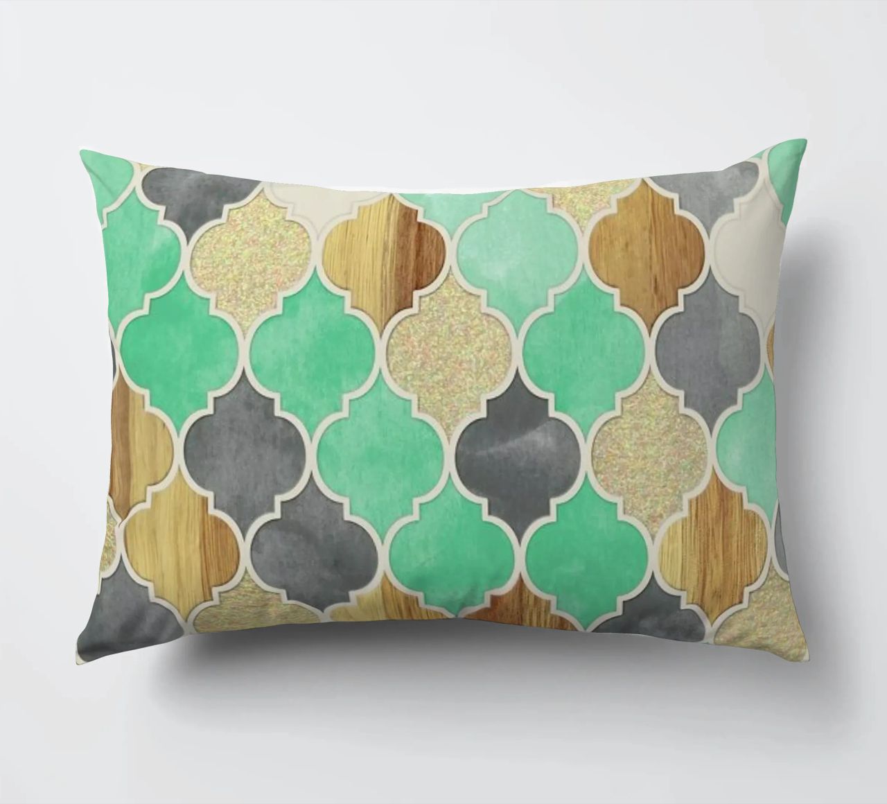 Textured Moroccan Pattern cuscino da Micklyn Le Feuvre