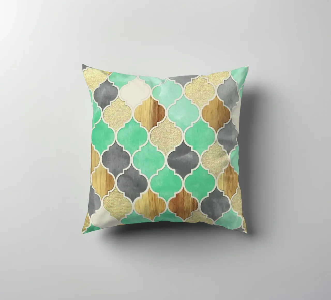 Textured Moroccan Pattern cuscino da Micklyn Le Feuvre