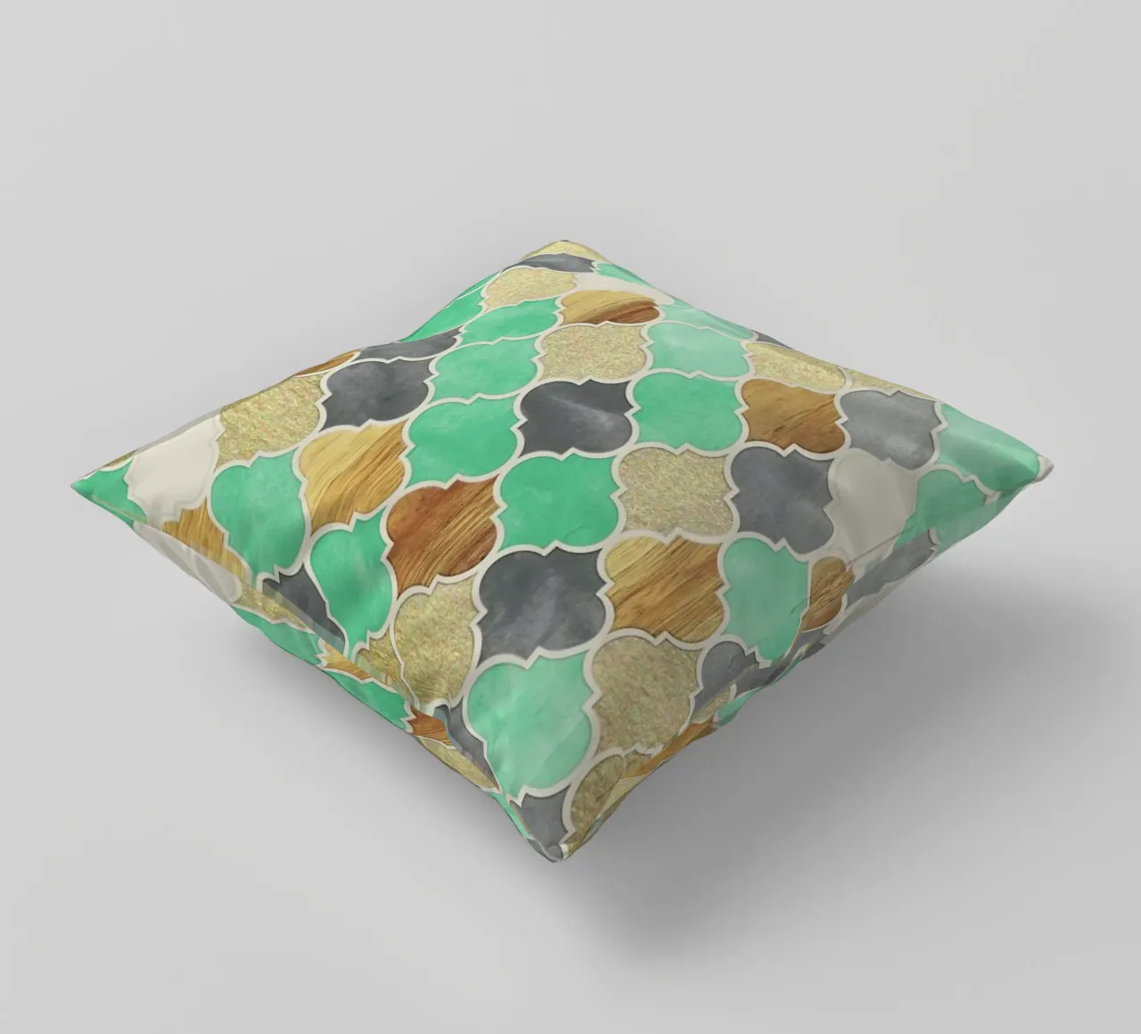 Textured Moroccan Pattern cuscino da Micklyn Le Feuvre